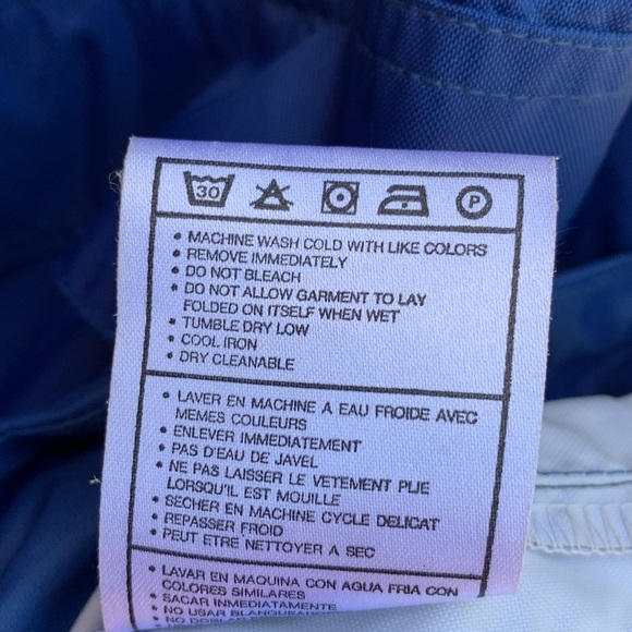 Nike Windbreaker Navy Blue 3/4 Zip-up Men’s XL - Picture 9 of 10